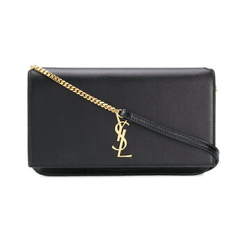 Saint Laurent MONOGRAM Leather Shoulder Bag