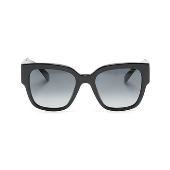 Versace Logo-Plaque Cat-Eye Sunglasses