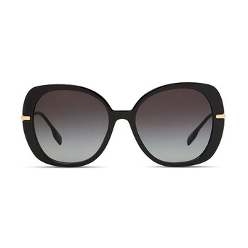 Burberry Signature Stripe Oversized Sunglasses