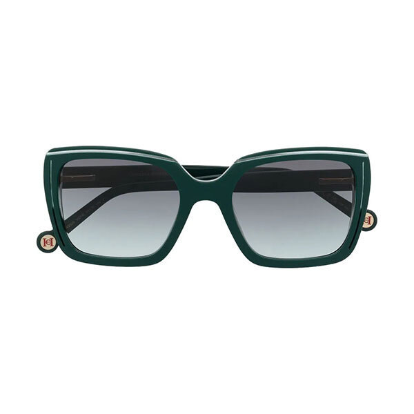 Carolina Herrera Color-Block Square Cat-Eye SunglassesImage