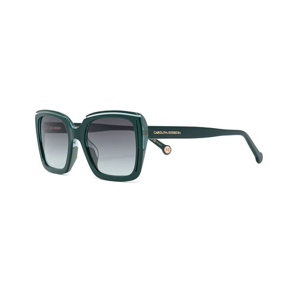 Carolina Herrera Color-Block Square Cat-Eye SunglassesImage