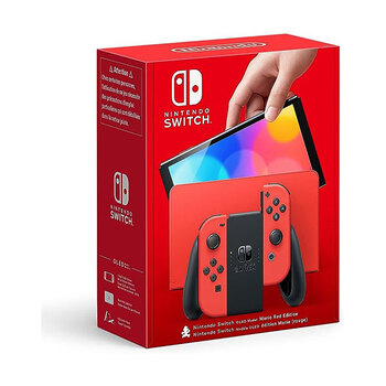 Nintendo Switch OLED Console - Mario Red Edition