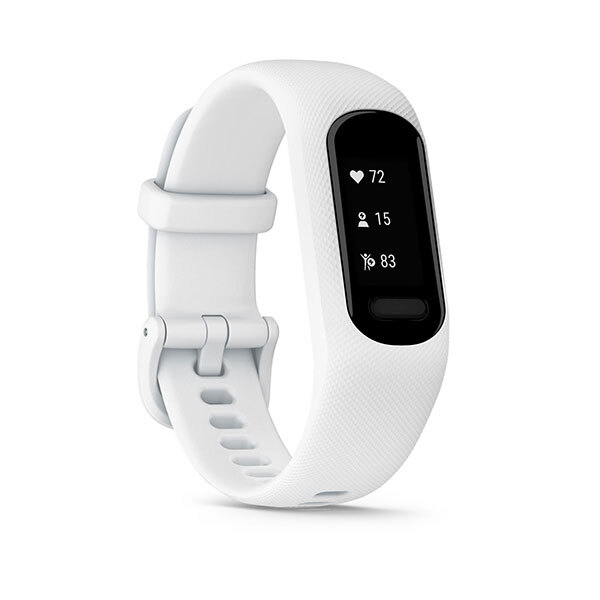 Garmin VÍVOSMART® 5 Fitness Tracker S/M – WhiteImage