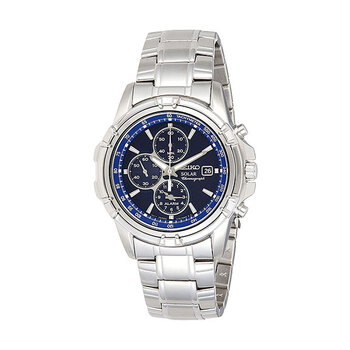 Seiko SOLAR Alarm Gents Chronograph