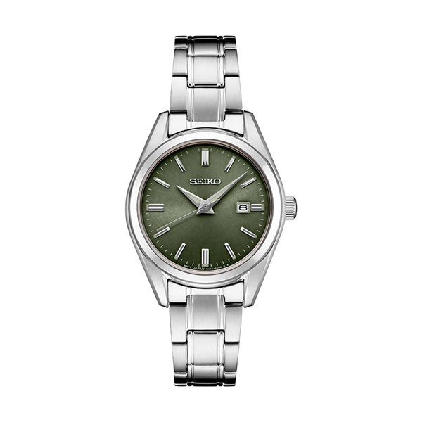 Seiko Essentials Collection Green Dial Ladies WatchImage