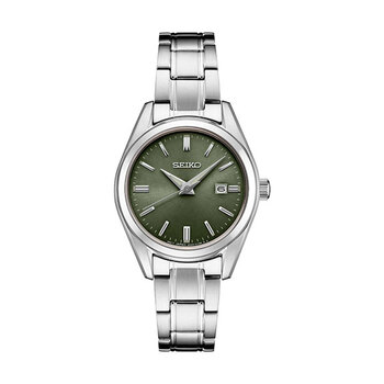 Seiko Essentials Collection Green Dial Ladies Watch