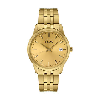 Seiko Essentials Gold Tone Watch