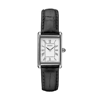 Seiko Essentials Leather Strap Ladies Watch