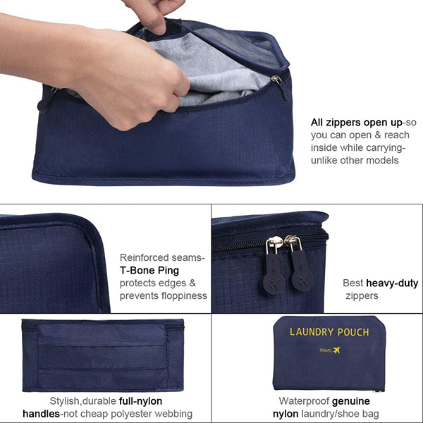 Vicloon Set organizzatore di valigie da viaggioImmagine