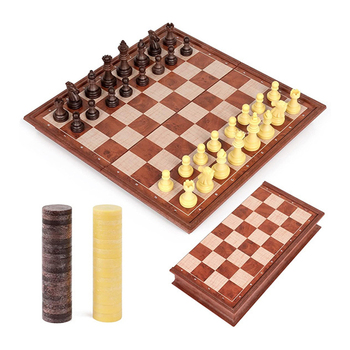 Jeu d'échecs et Dames 2-en-1 – Peradix