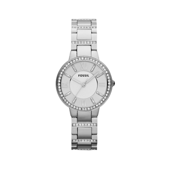 Fossil VIRGINIA Stainless Steel Ladies Watch with Crystals