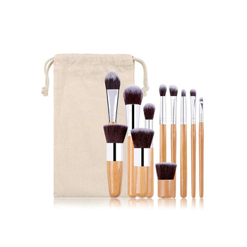 Kutiepaw LUCKY BEAUTY 10-piece Bamboo Brush Set