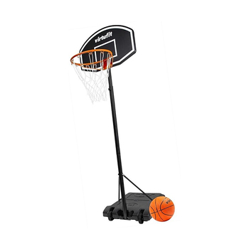 VirtuFit Adjustable Basketball Pole with Ball & Pump