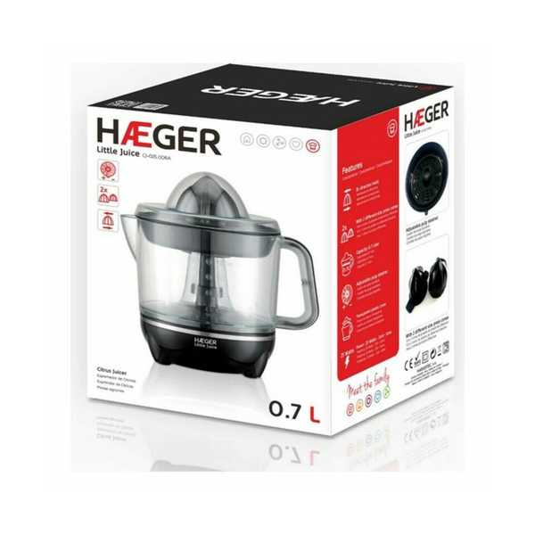 Haeger LITTLE JUICE 25W Electric Juicer 700MLImage