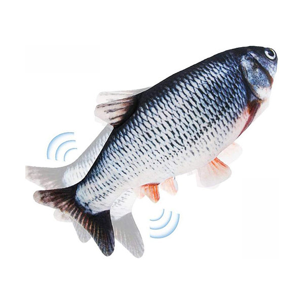 Kutiepaw Floppy Fish Cat & Dog Interactive ToyImage