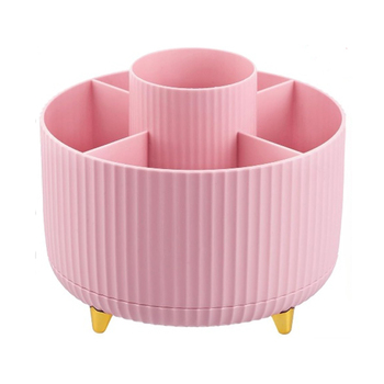 Kutiepaw 360° Rotating 5-slot Desk Organizer