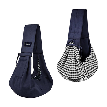 Kutiepaw Cat & Dog Sling Carrier Hands Free Reversible Bag