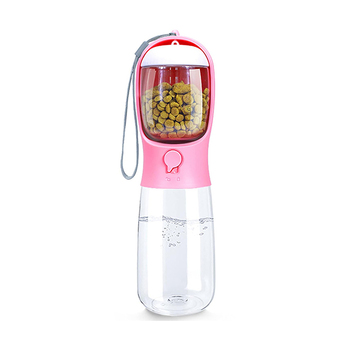Kutiepaw Dog Water Bottle with Food Container