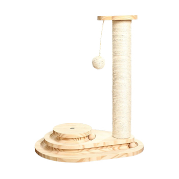 Kutiepaw Wooden Cat Scratching Post