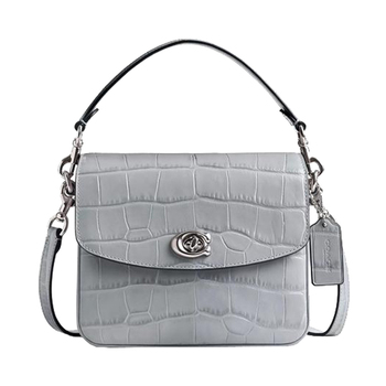 Coach CASSIE 19 Embossed Croc Crossbody Bag