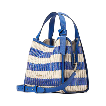 Kate Spade KNOTT Striped Woven Crossbody Medium Tote Bag