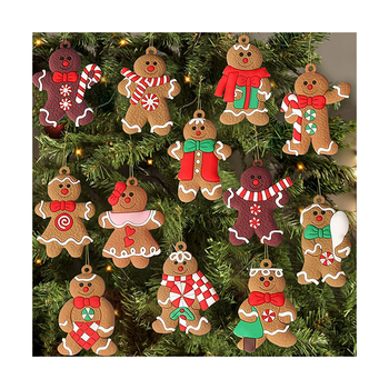 Kutiepaw Gingerbread Man Ornaments (12pcs)