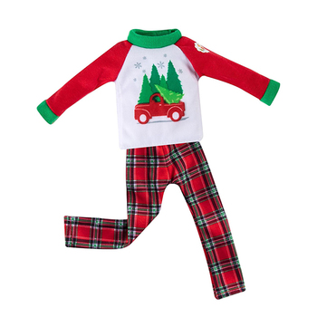 Kutiepaw Trees Farm Pajamas ELF ON THE SHELF