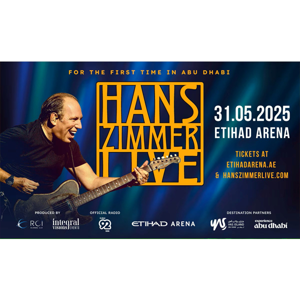 HANS ZIMMER LIVE IN ABU DHABI! - 2 VIP TicketsImage