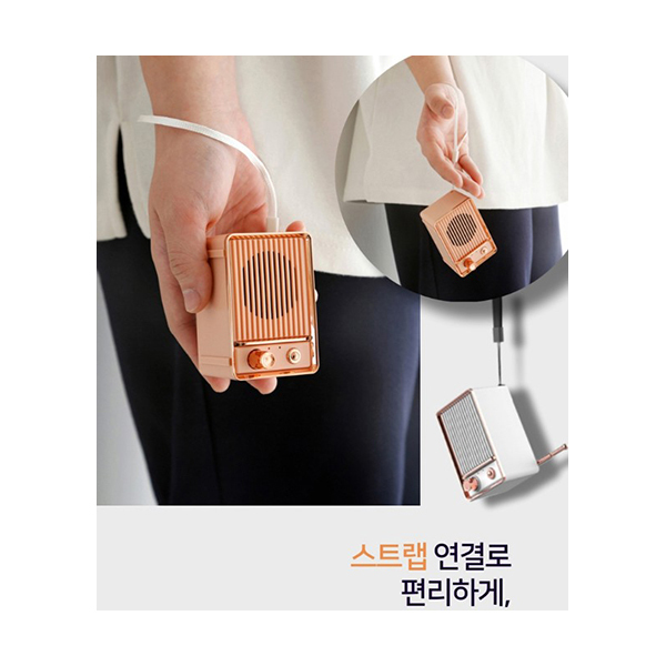 Delight 레트로 TV 디자인 블루투스 스피커이미지