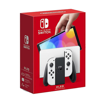 Nintendo SWITCH – OLED Model Bundle with Miitopia Game