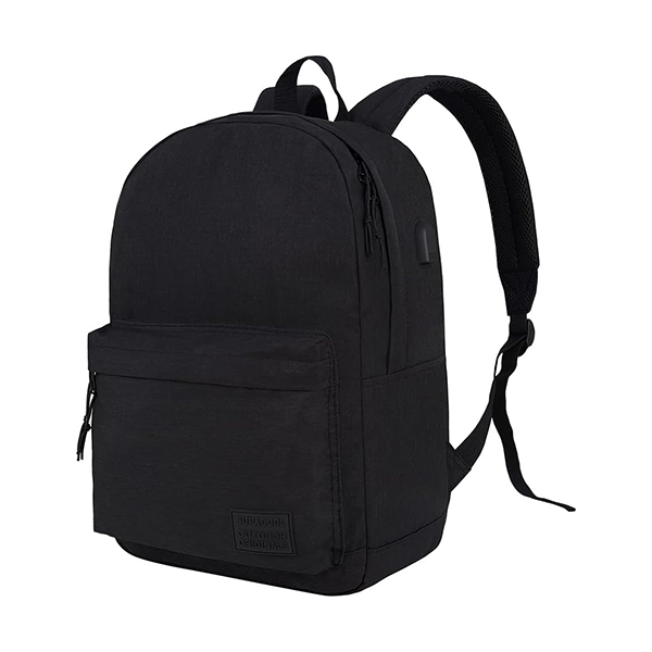 Kutiepaw Casual Laptop Backpack with USB Charging PortImage