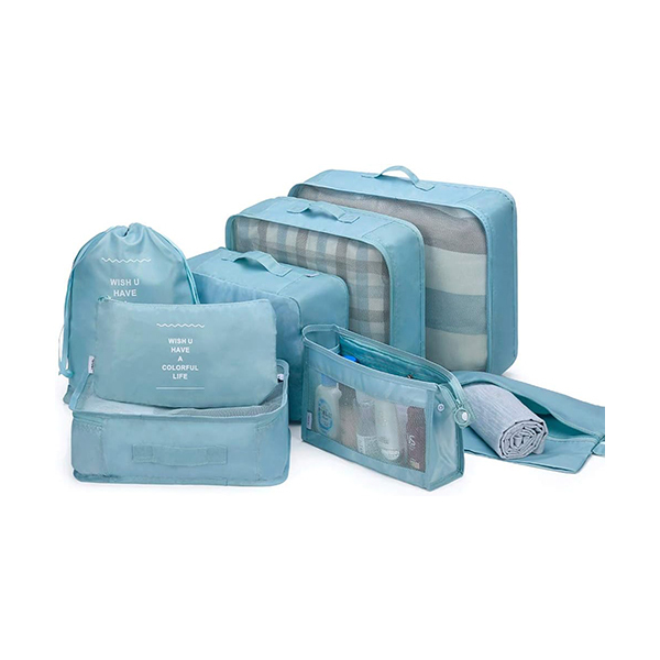 Kutiepaw 8-Set Travel Organizer Set with Shoe BagImage