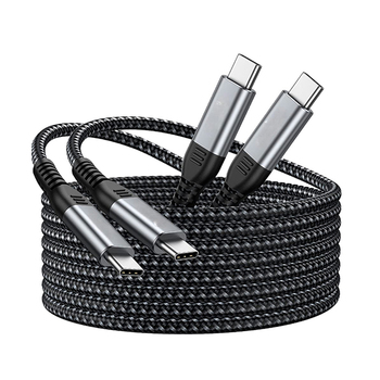 Kutiepaw Fast Charging USB-C to USB-C Cable (Pack of 2)