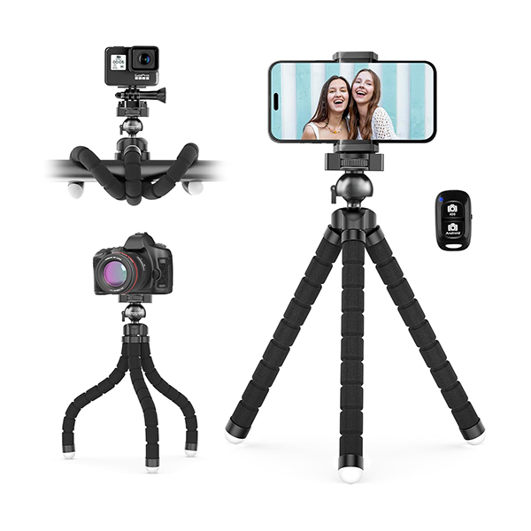Kutiepaw Phone and Camera Tripod with RemoteImage