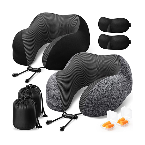 Kutiepaw Sleeping Mask & Neck Support Pillow (Pack of 2)Image