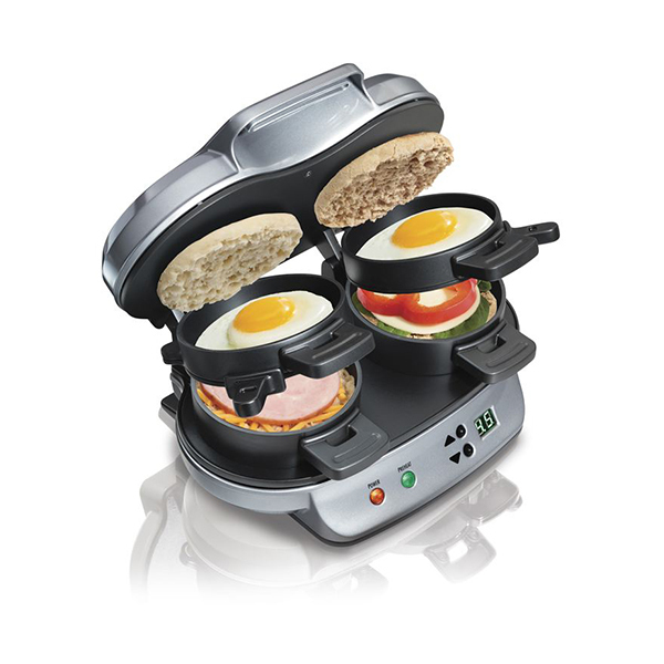 Hamilton Beach DUAL BREAKFAST Sandwich MakerImage