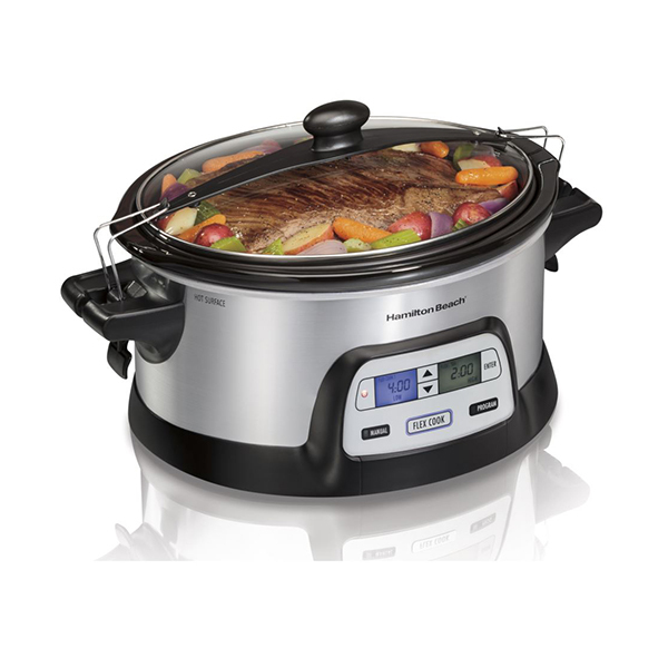 Hamilton Beach FLEXCOOK™ 6-QUART STAY OR GO® Slow CookerImage
