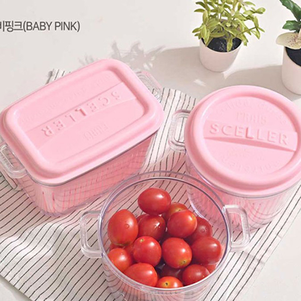 Delight 실리 푸드팟 박스 (2style, 4color)이미지