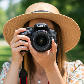 Canon EOS 2000D DSLR Camera with 18-55mm + 50mm f/1.8 Lens Kit