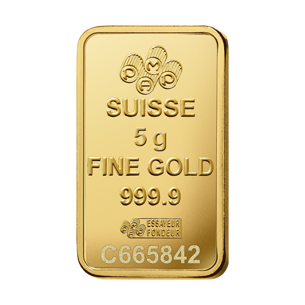 PAMP Fortuna Gold Ingot 5gImage