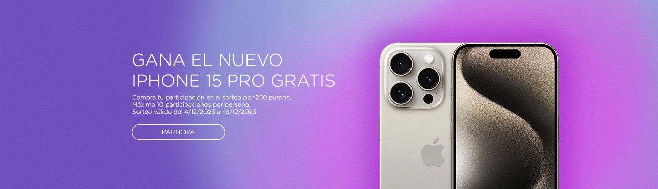 Gana el nuevo iPhone 15 Pro GRATIS