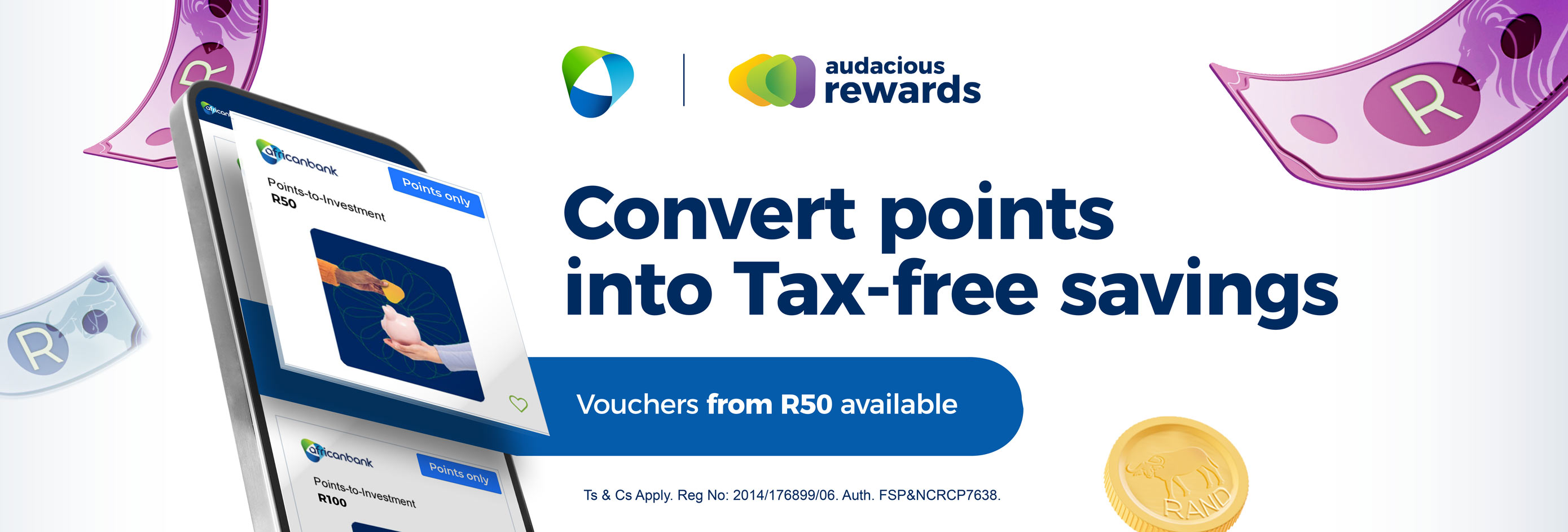 Convert points into Tax-free savings