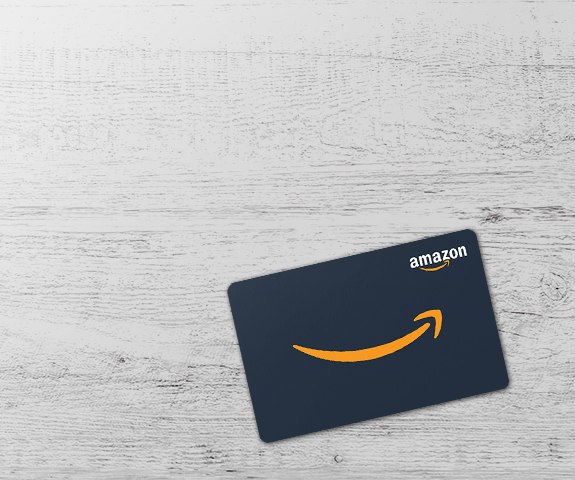 Exchange your points for an Amazon gift card!
