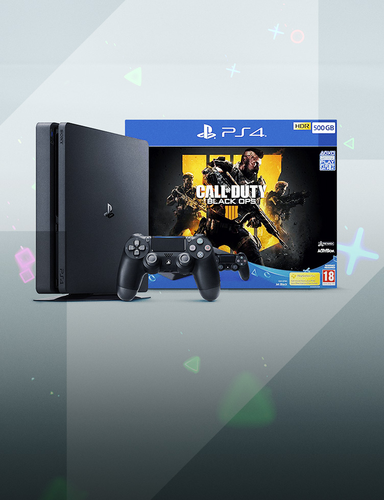 PlayStation Bundle: PS4 500GB + Call of Duty: Black Ops IV