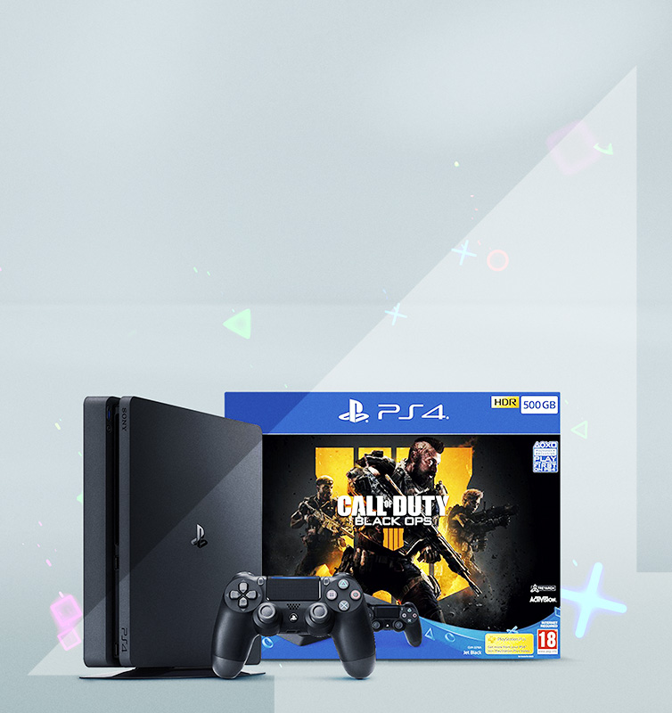 PlayStation Bundle: PS4 500GB + Call of Duty: Black Ops IV