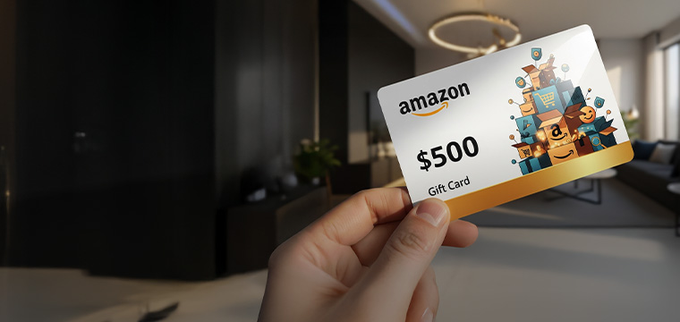Amazon Gift Card (USD 500)