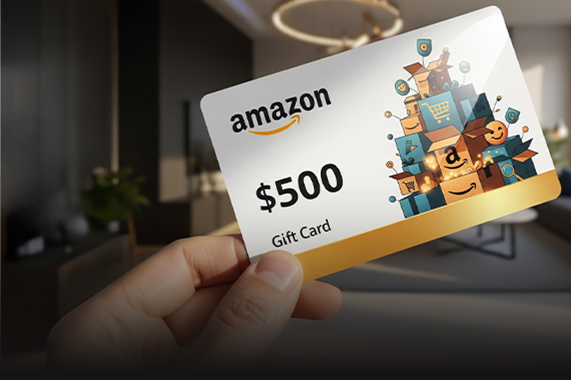 Amazon Gift Card (USD 500)