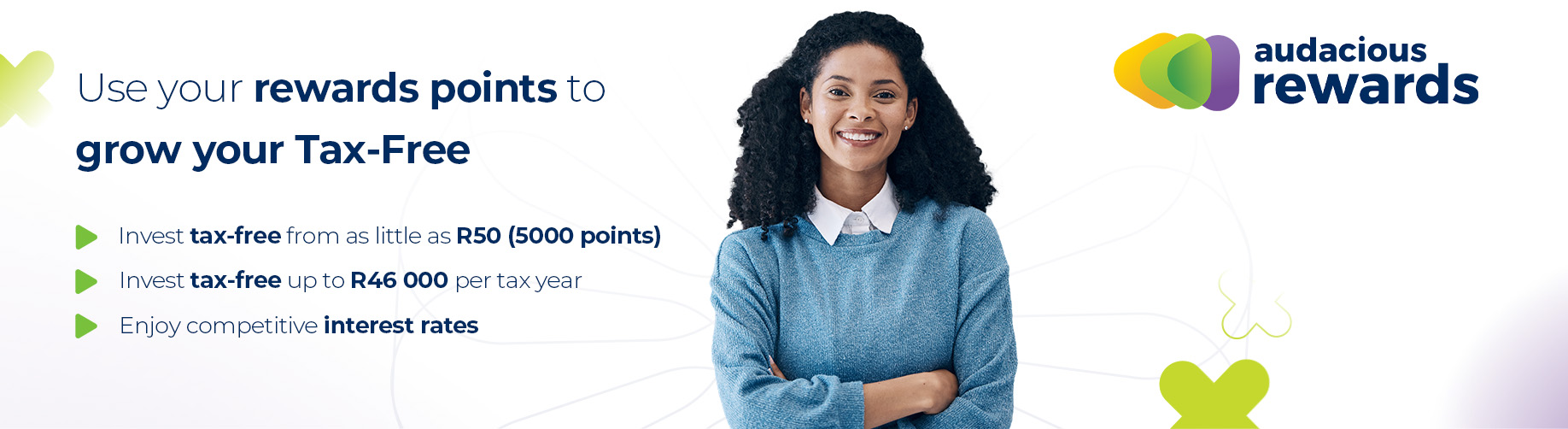 Use your rewards points to grow your Tax-Free Investment